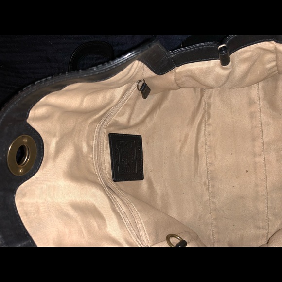 Peeble leather coach bag - Picture 7 of 9